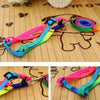 Lovely Colorful Rainbow Walking Harness Leash For Pet